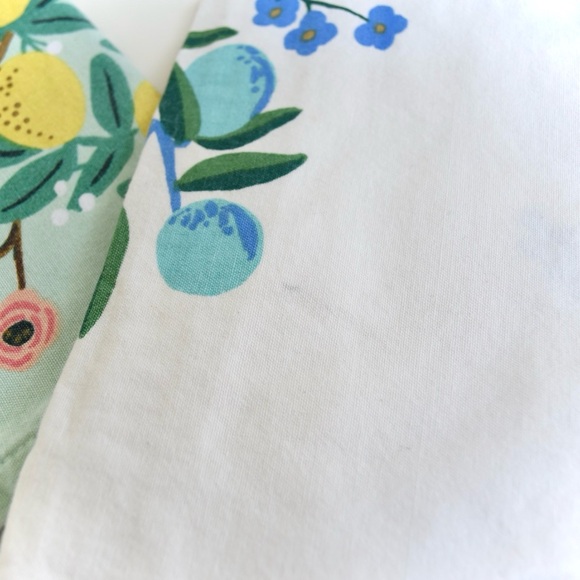 Rifle Paper Co. Garden Party Blue & Shanghai Garden Tea Towels - Picture 4 of 4